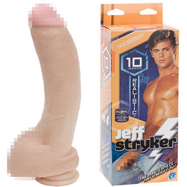 Doc Johnson Jeff Stryker, 25 см, Реалистичный фаллоимитатор