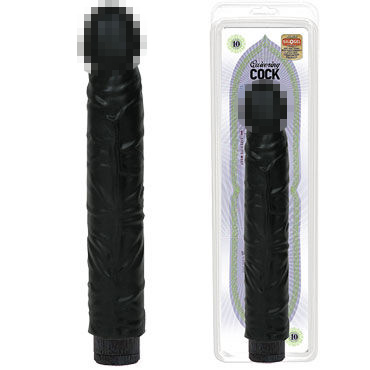Doc Johnson Quivering Cock, черный — фото 1