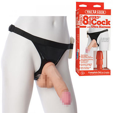 Doc Johnson Vac-U-Lock UR3 Ultra Harness, 20 см