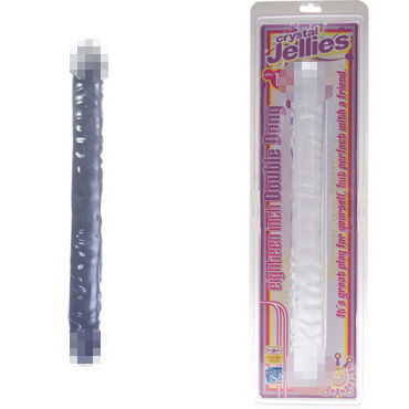 Doc Johnson Crystal Jellies Double, прозрачный — фото 1