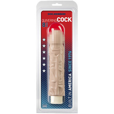 Doc Johnson Quivering Cock 18,5 см — фото 1