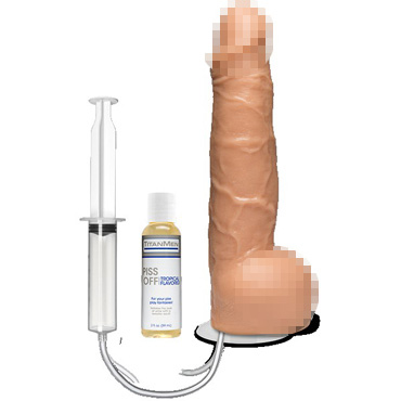 Doc Johnson TitanMen Piss Off With Removable Vac-U-Lock Suction Cup, телесный
