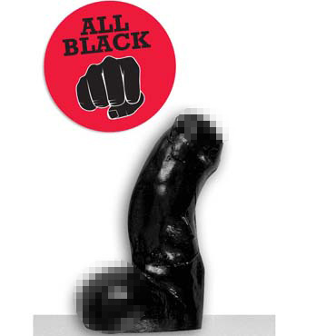 O-Products All Black Фаллоимитатор для фистинга, черный