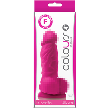 NS Novelties Colours Pleasures 14см, розовый — фото 1