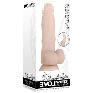 Evolved Real Supple Poseable 7", телесный - фото, отзывы