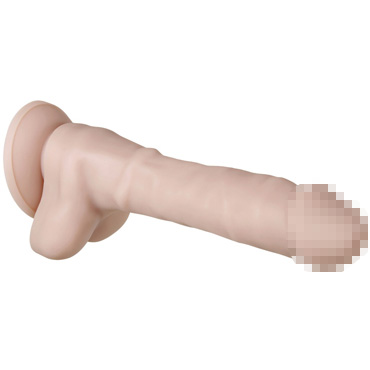 Evolved Real Supple Silicone Poseable 8,25", телесный - подробные фото в секс шопе Condom-Shop