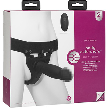 Doc Johnson Body Extensions BE Risque, черный — фото 1
