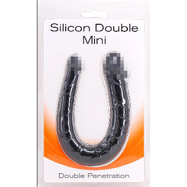 Gopaldas Silicon Double Mini, черный — фото 1