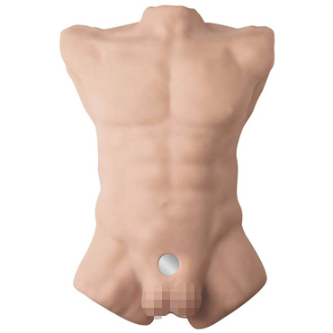 Торс со съемным фаллоимитатором Apollo L - фото, отзывы