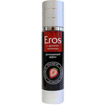 Bioritm Eros, 95 мл, Массажное масло с ароматом земляники