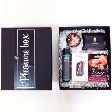 Pleasure Box Black для Неё, Набор для сексуальных экспериментов