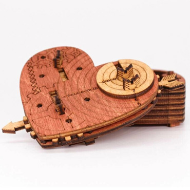 Подарочная шкатулка Сердце железного дровосека, Оригинальный и милый подарок и другие товары Другой с фото