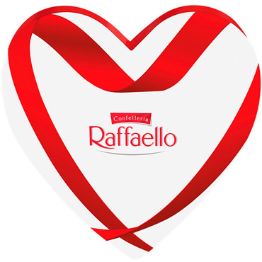 Коробка конфет Raffaello, 120 гр — фото 1