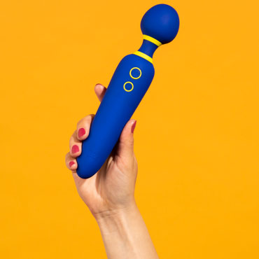 ROMP Flip, синий - Вибромассажер для тела - купить в секс шопе