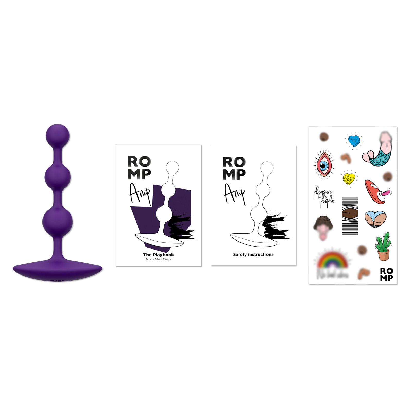 Romp Amp Purple - подробные фото в секс шопе Condom-Shop