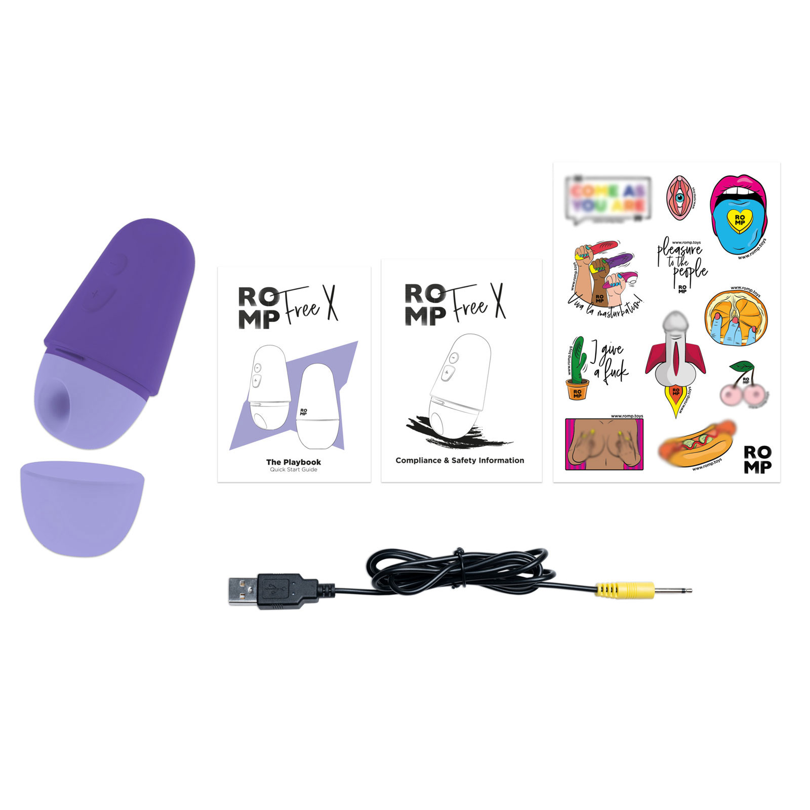 ROMP Free X - подробные фото в секс шопе Condom-Shop
