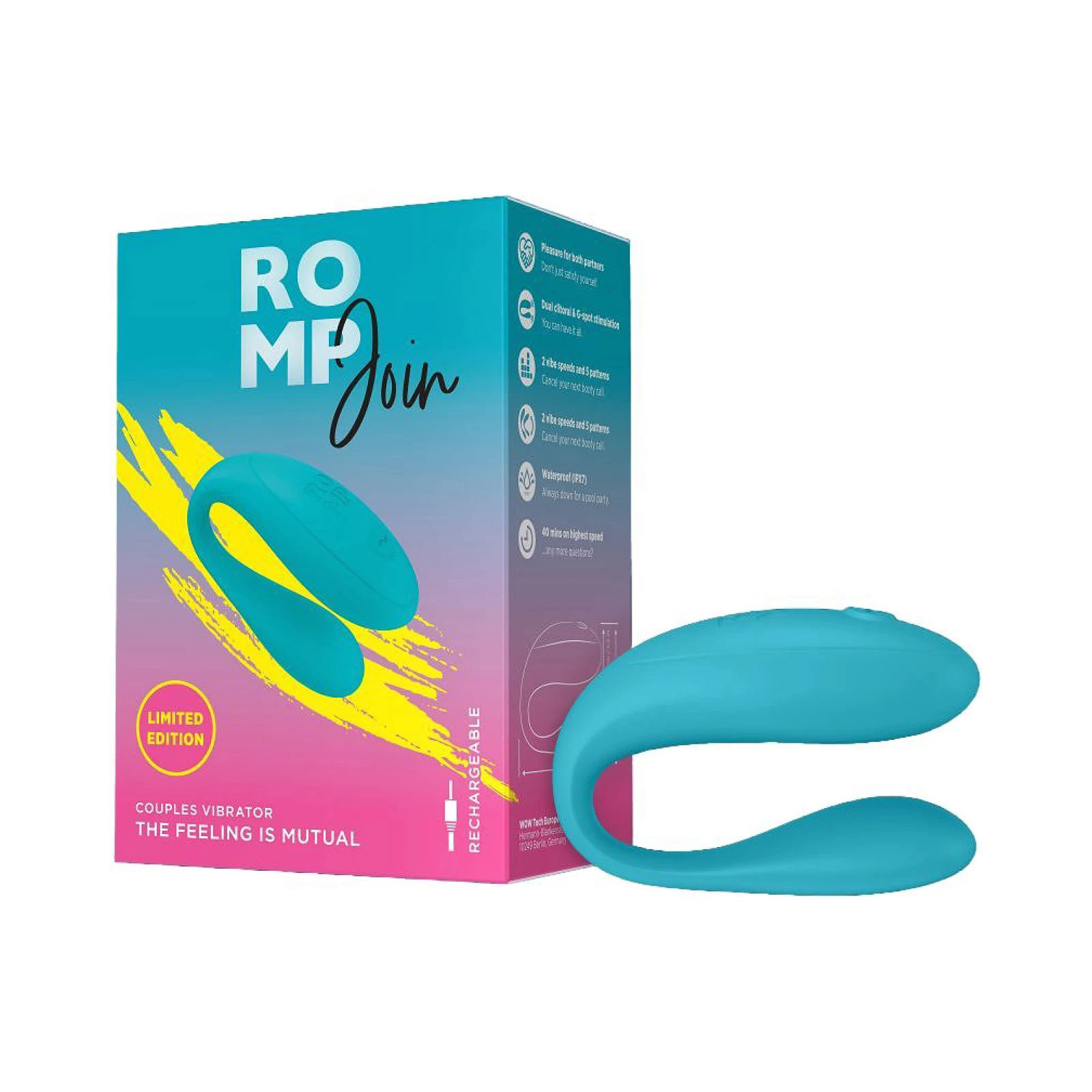 Вибратор для пар Romp Join — фото 1