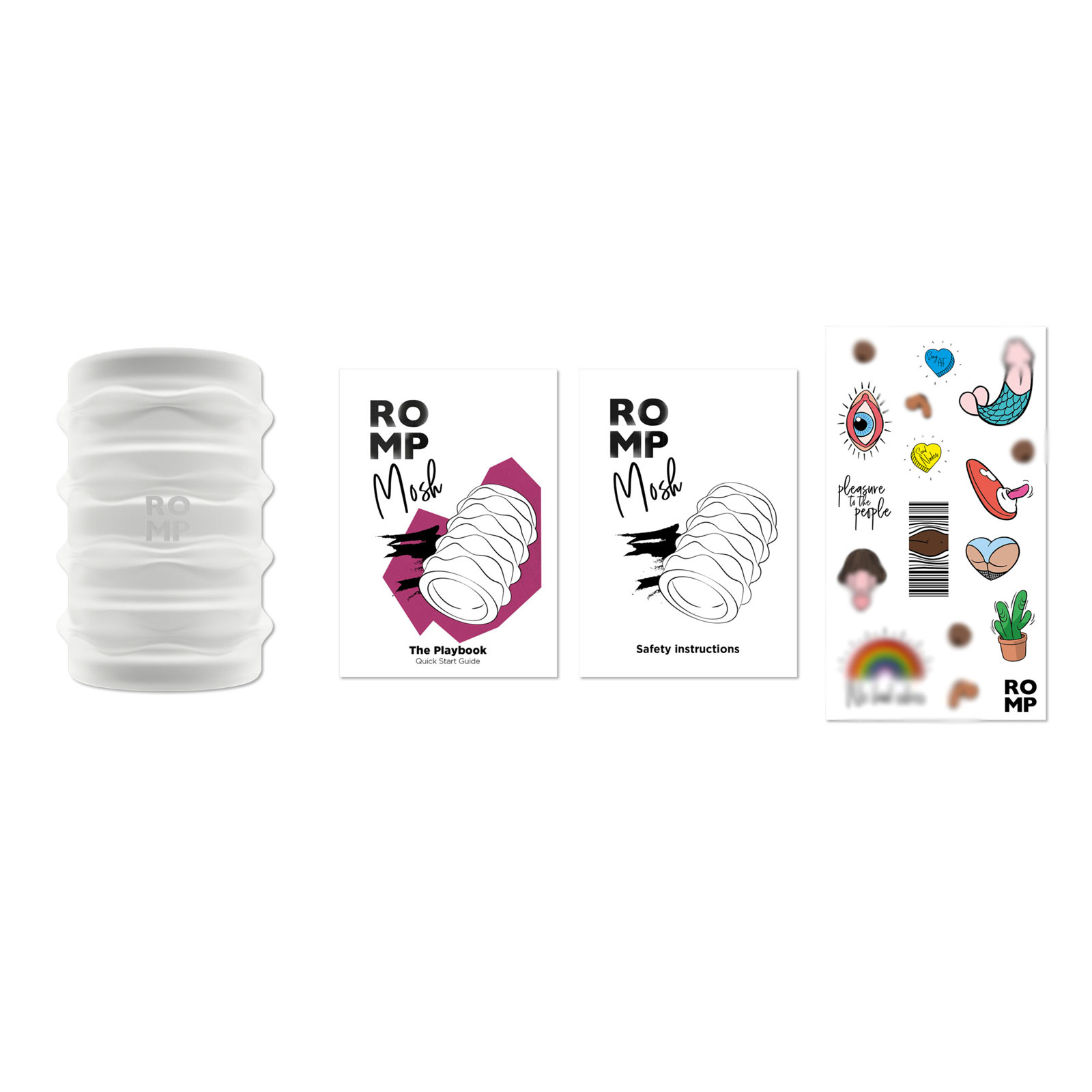 Romp Mosh Transparent - подробные фото в секс шопе Condom-Shop
