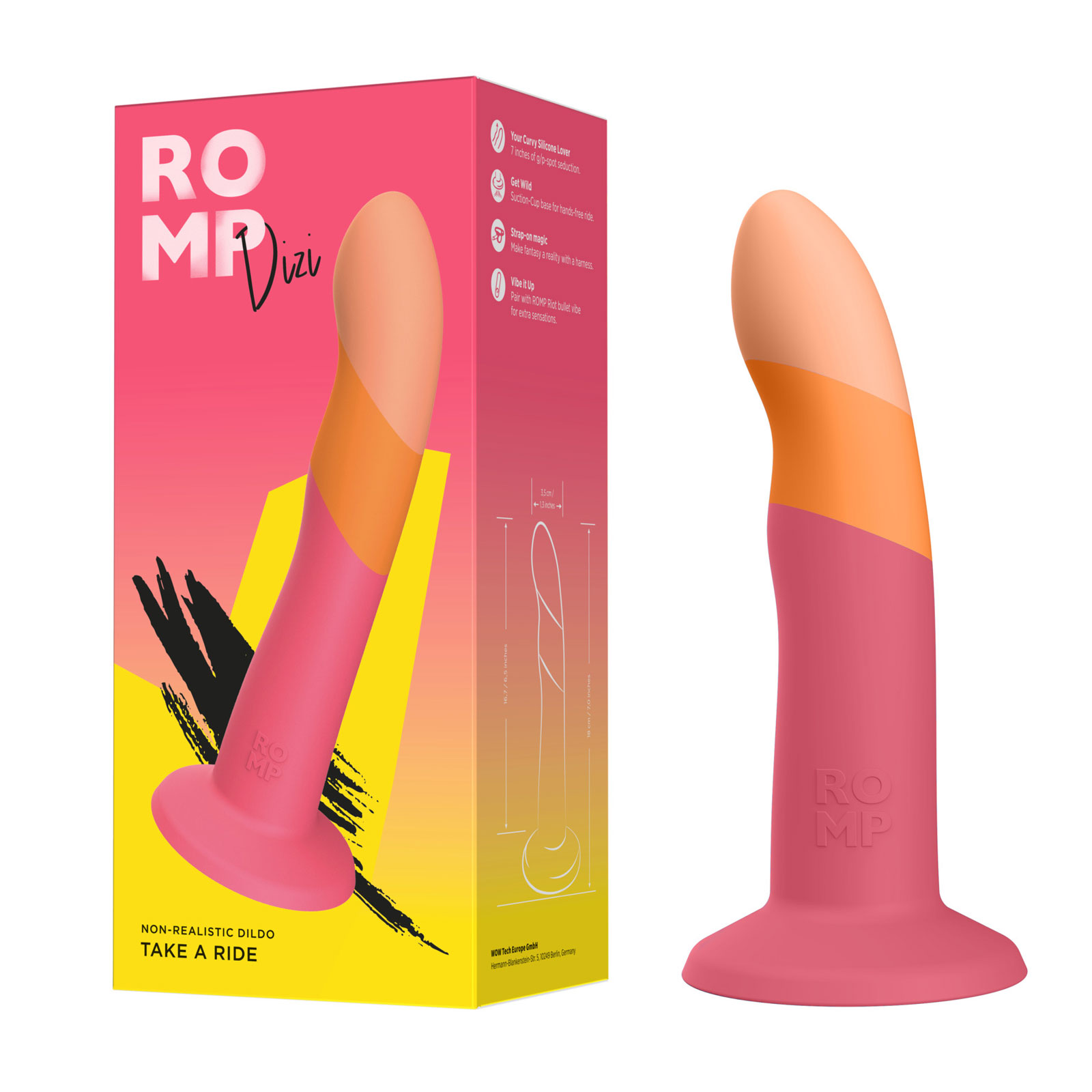 ROMP Dizi, Нереалистичный фаллоимитатор-насадка для страпона