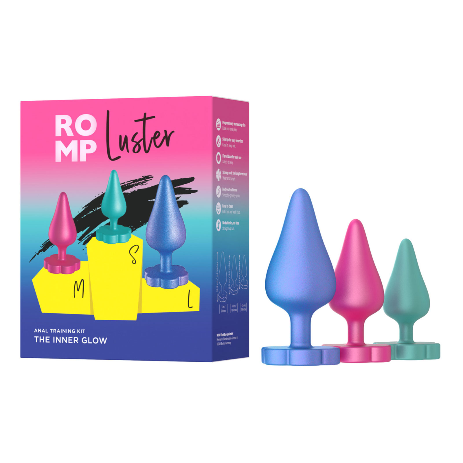 Romp Luster, 3 шт