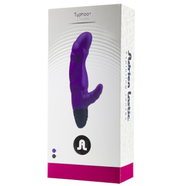 Adrien Lastic Typhoon, фиолетовый - Вибратор для точки G и клитора - купить в секс шопе