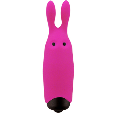 Adrien Lastic Lastic Pocket Vibe, розовая, Вибропуля в форме кролика