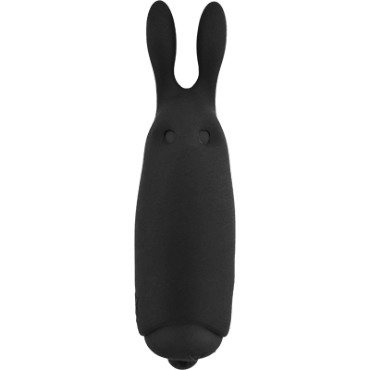 Adrien Lastic Lastic Pocket Vibe, черная, Вибропуля в форме кролика