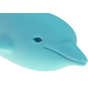 Adrien Lastic Flippy, голубая - Вибропуля в форме дельфина - купить в секс шопе