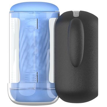 Инновационный робот-мастурбатор Black Knight, Мастурбатор для мужчин с функцией пенетрации и другие товары Amovibe с фото