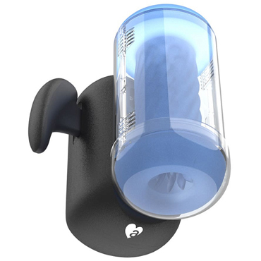 Инновационный робот-мастурбатор Black Knight - подробные фото в секс шопе Condom-Shop