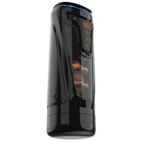 Инновационный мастурбатор Amovibe Warrior - C пенетрацией и массажем бусинами - купить в секс шопе