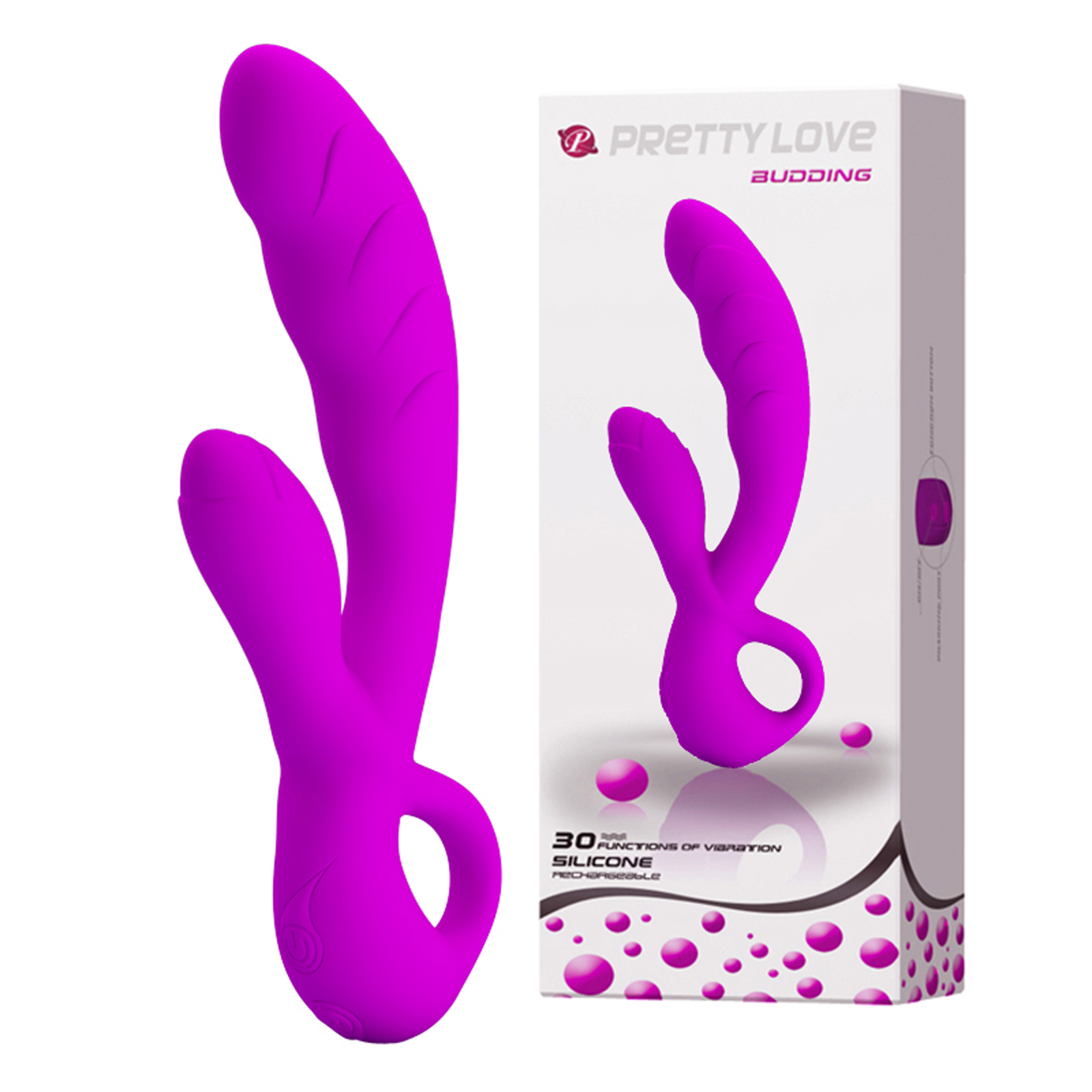 Baile Audding Pretty Love Audding, Вибратор с клиторальной стимуляцией
