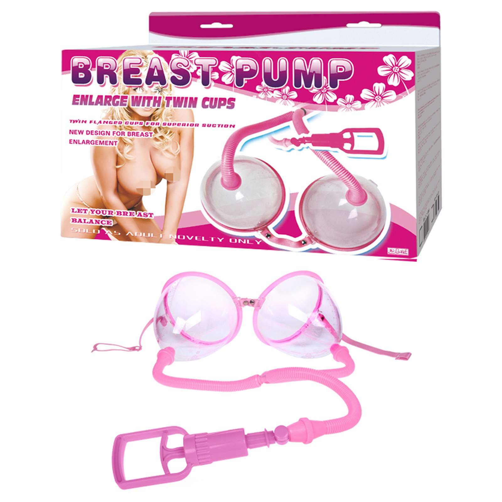 Baile Breast Pump, розовая — фото 1