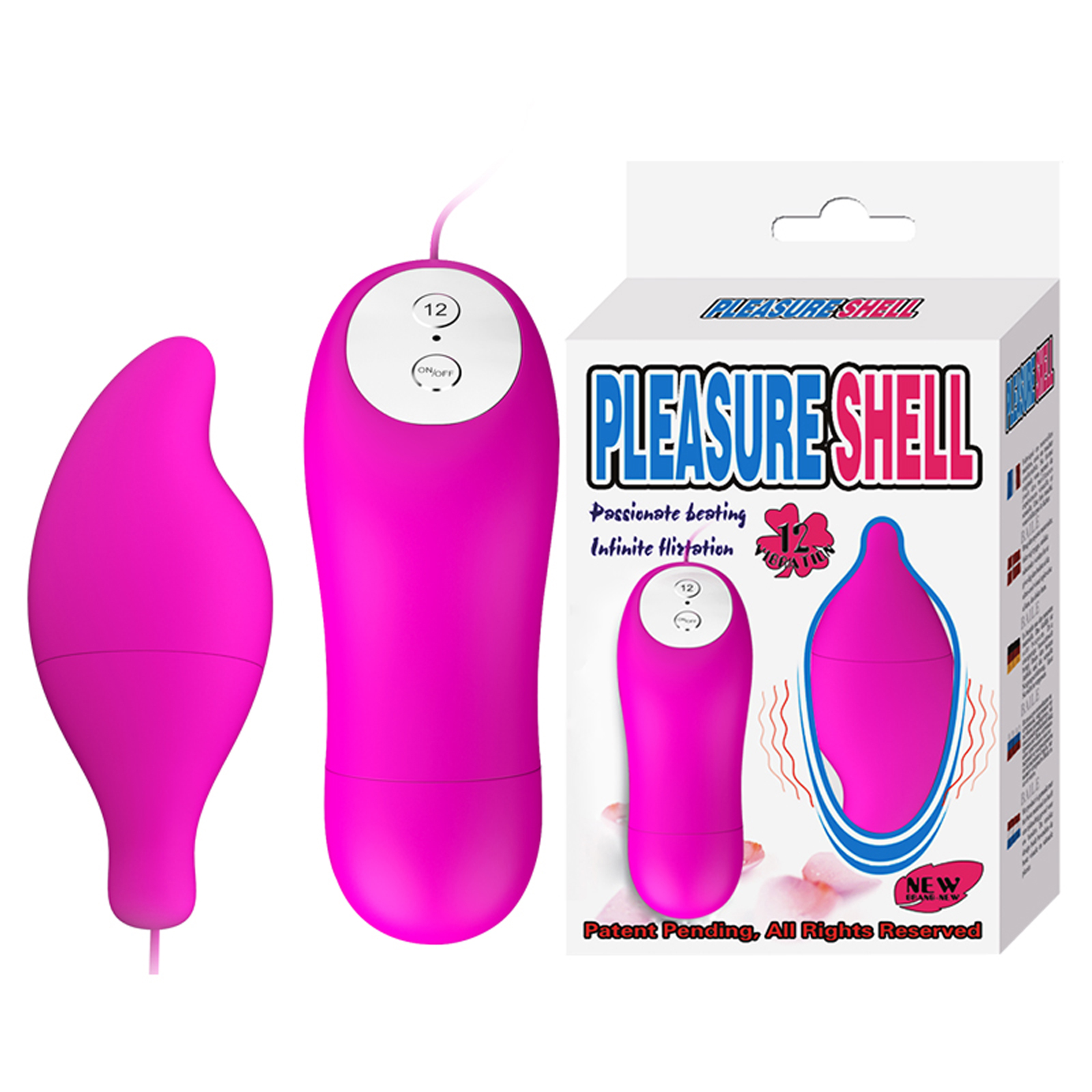Baile Pleasure Shell, Стильное виброяйцо