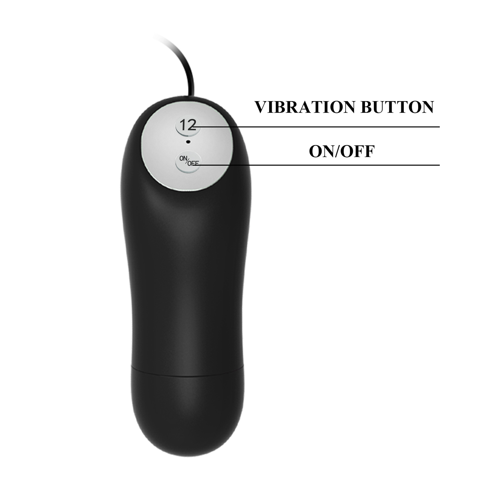 Новинка раздела Секс игрушки - Baile Pretty Love Special Anal Stimulation, черная