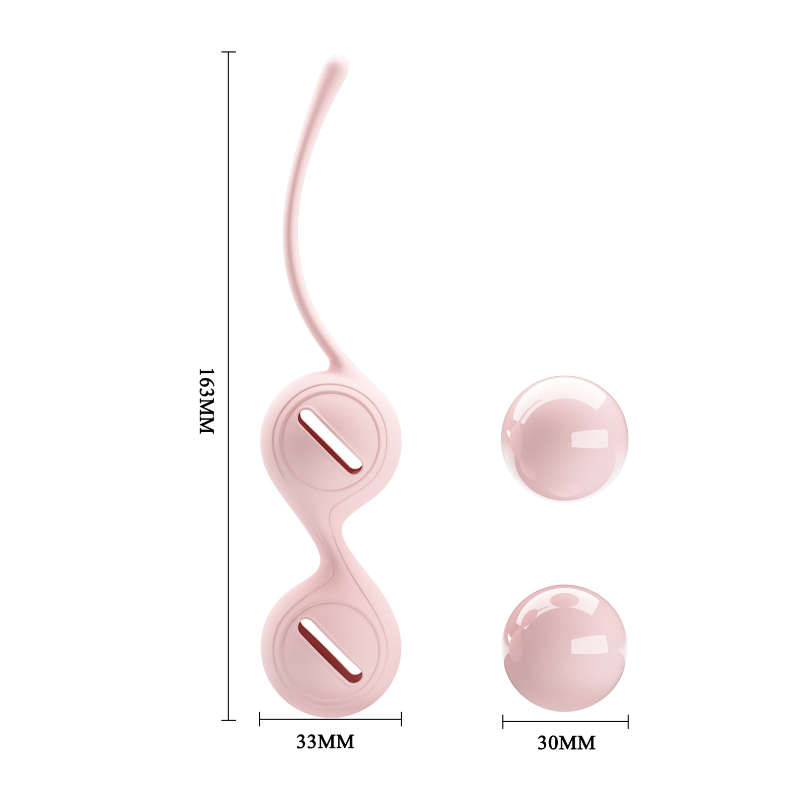 Baile Pretty Love Kegel Tighten Up I, розовые — фото 5