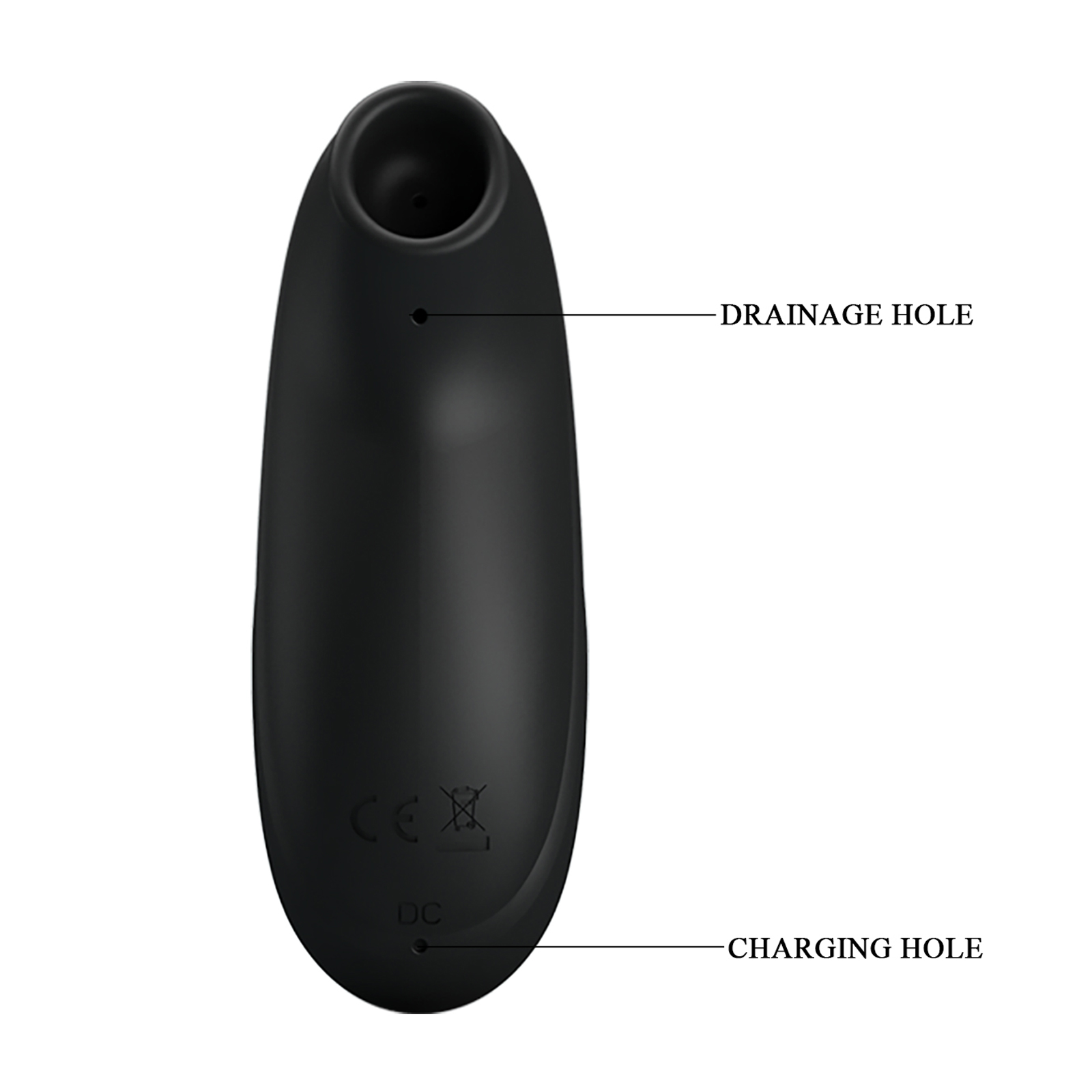 Baile Pretty Love Royal Pleasure Sucking Massager, черный — фото 4