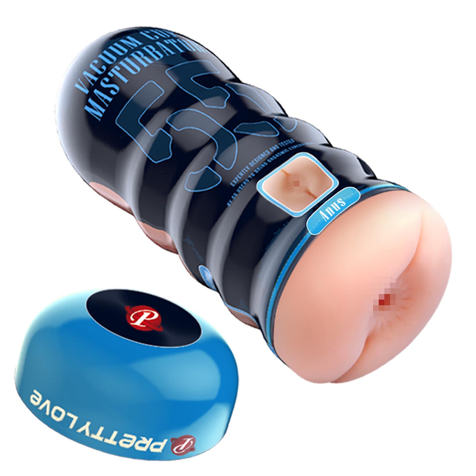 Baile Pretty Vacuum Cup Masturbator Anus, телесный — фото 1