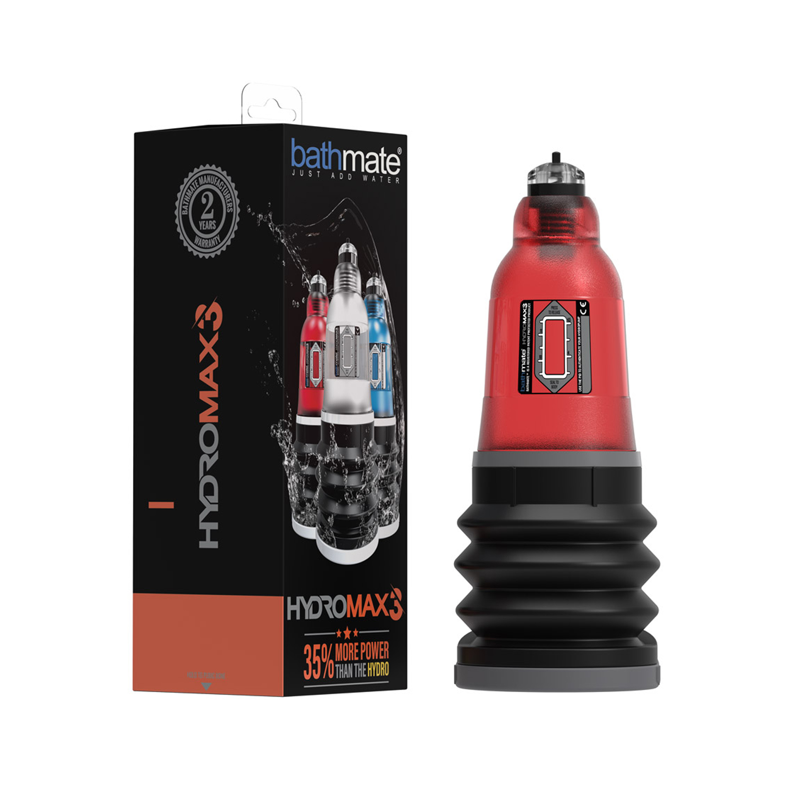 Bathmate Hydromax3, красная — фото 1