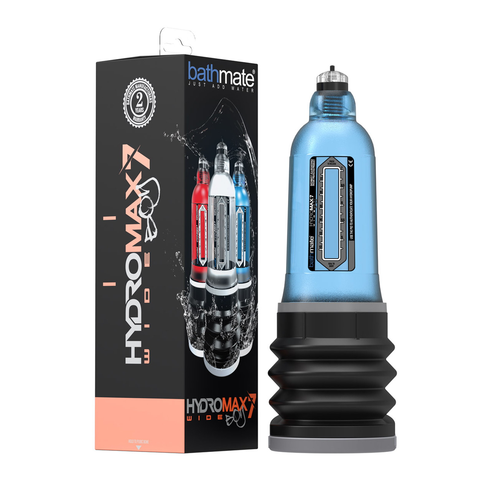 Bathmate Hydromax7 Wide Boy, синяя — фото 1