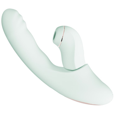 Двойной вибратор BeYourLover Fatima, мятный - фото, отзывы