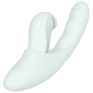 Новинка раздела Секс игрушки - Двойной вибратор BeYourLover Fatima, мятный