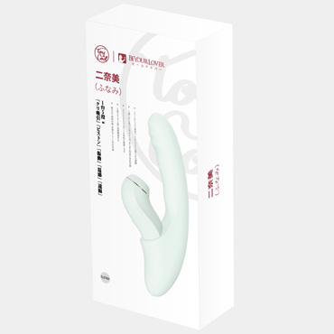 Двойной вибратор BeYourLover Fatima, мятный - фото 7