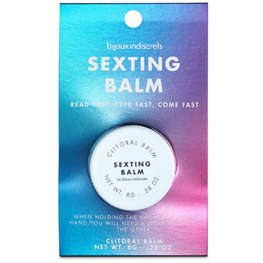Возбуждающий бальзам для клитора Bijoux Indiscrets SEXTING BALM, 8 г