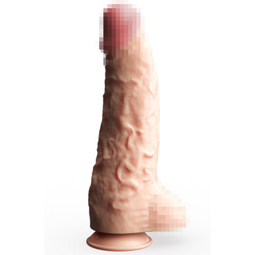 Фаллоимитатор СУПЕРГИГАНТ с присоской 16,6'' - фото, отзывы