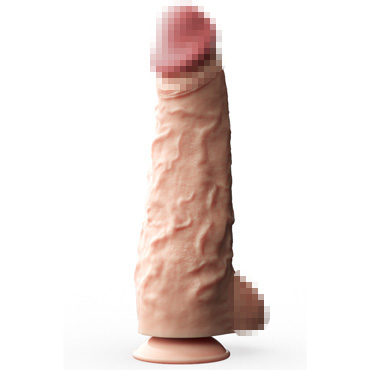 Фаллоимитатор СУПЕРГИГАНТ с присоской 16,6'' - В коробке - купить в секс шопе