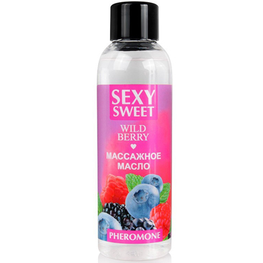 Bioritm Sexy Sweet Wild Berry, 75 мл, Массажное масло с феромонами