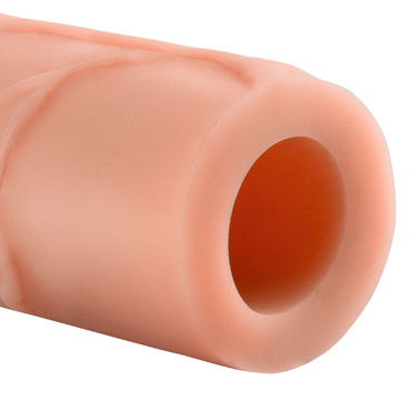 Pipedream Fantasy X-tensions Perfect 2" Extension, телесная, Удлиняющая насадка на 5см и другие товары Pipedream с фото