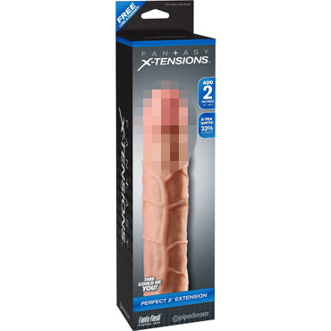 Pipedream Fantasy X-tensions Perfect 2" Extension, телесная