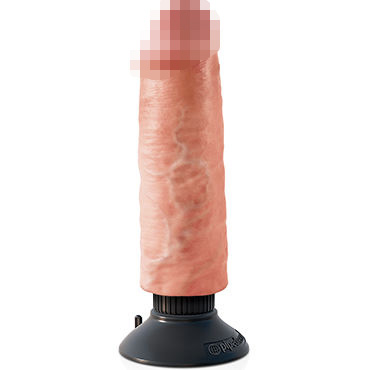 Pipedream Vibrating King Cock 15 см, телесный - фото, отзывы